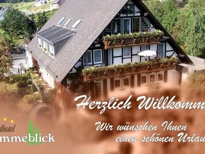 Wellnessurlaub - Hotel-Schwerpunkt: Wellness & Skifahren - Wetter - Herzlich Willkommen - Landhotel Grimmeblick ****