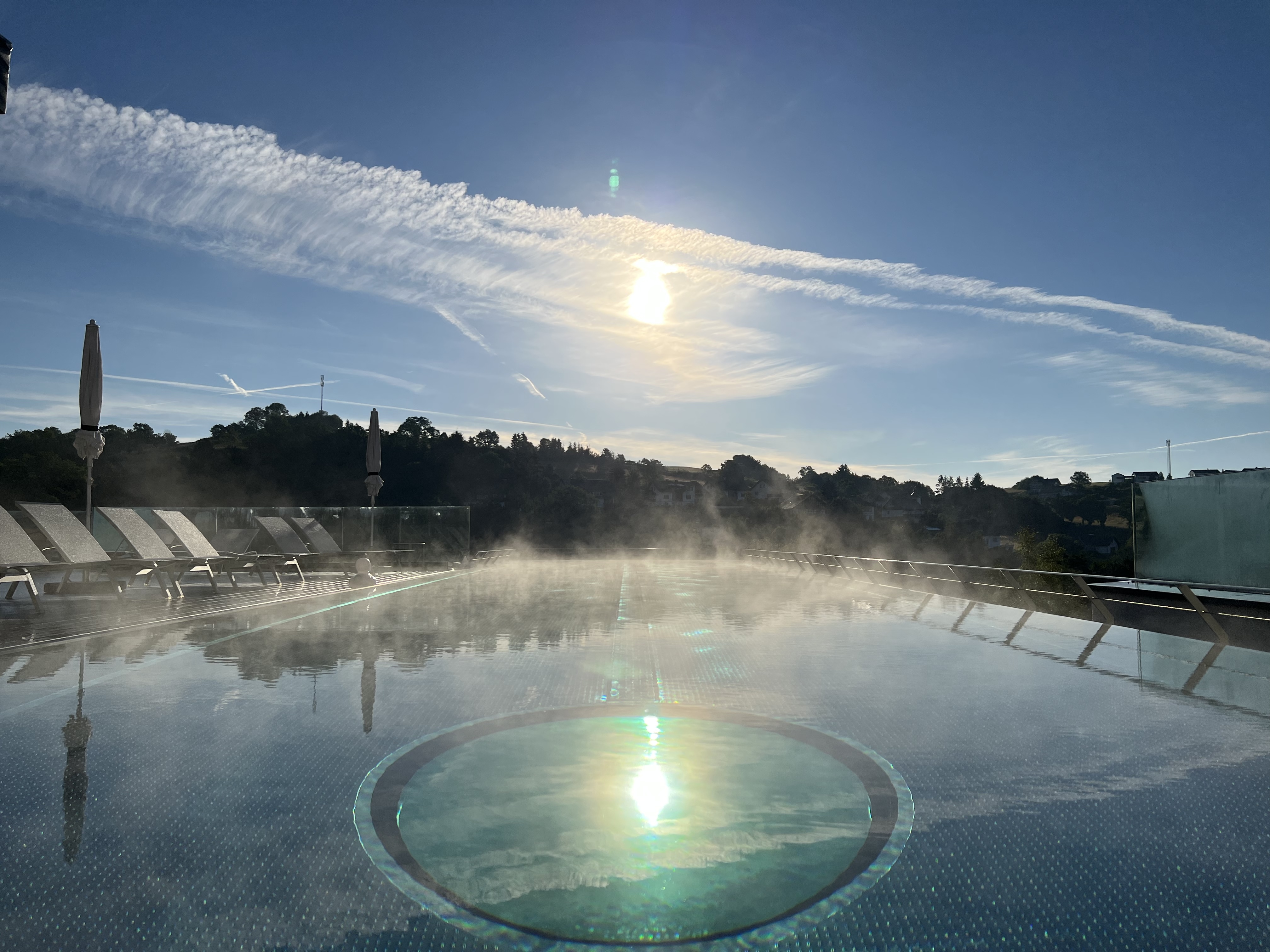 Wellnesshotel - Infinity Außenpool - DIEDRICH Wellnesshotel & Spa - Hotel Diedrich OHG