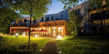 Wellnessurlaub - Umgebungsschwerpunkt: Therme - Bad Düben - Hotelterrasse - HEIDE SPA Hotel & Resort 