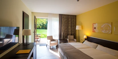 Wellnessurlaub - Hotel-Schwerpunkt: Wellness & Natur - Deutschland - Doppelzimmer zum Garten der Sinne - HEIDE SPA Hotel & Resort 
