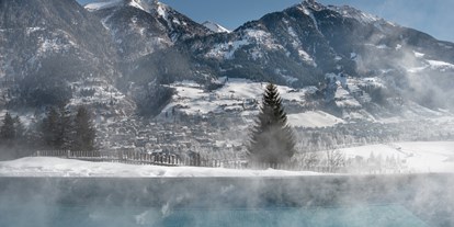 Wellnessurlaub - Hotel-Schwerpunkt: Wellness & Skifahren - Leogang Hütten - Pool mit Ausblick DAS.GOLDBERG - Das Goldberg