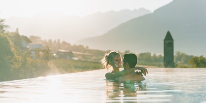 Wellnessurlaub - Adults only SPA - Südtirol  - Sky-Infinity-Pool 32 °C mit Thermalwasser - Feldhof DolceVita Resort