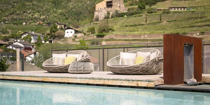 Wellnessurlaub - Ganzkörpermassage - Madonna di Campiglio - Solepool 34 °C im Sky-Spa - Feldhof DolceVita Resort