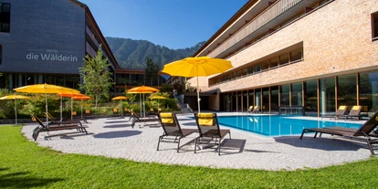 Wellnessurlaub - Pools: Außenpool beheizt - Argenbühl - Hotel die Wälderin_Bade-Wellness-Welt, Gartenpool  - Hotel die Wälderin****s
