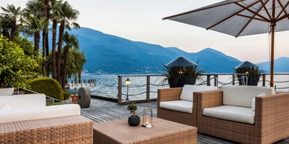 Wellnessurlaub - Fußreflexzonenmassage - Tessin - Terrace
 - Hotel Eden Roc Ascona 