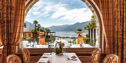 Wellnessurlaub - Pools: Außenpool beheizt - Lugano - Restaurant La Brezza - Hotel Eden Roc Ascona 