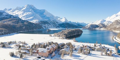 Wellnessurlaub - Aromatherapie - Graubünden - Parkhotel Margna im Winter - Parkhotel Margna