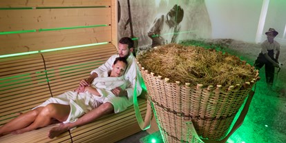 Wellnessurlaub - Finnische Sauna - Meran - Bio Heu Sauna - ABINEA Dolomiti Romantic SPA Hotel