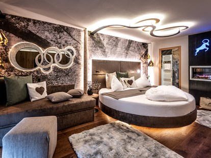 Wellnessurlaub - Solebad - Romantic Zimmer  - ABINEA Dolomiti Romantic SPA Hotel