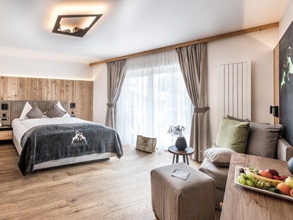 Wellnessurlaub - Bettgrößen: Doppelbett - Trentino-Südtirol - Superior Zimmer  - ABINEA Dolomiti Romantic SPA Hotel