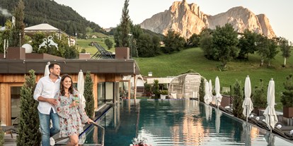 Wellnessurlaub - Adults only SPA - Südtirol  - Außenpool - ABINEA Dolomiti Romantic SPA Hotel