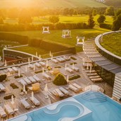 Wellnesshotel - Blick auf den Pleasure Pool - Hotel Reiters Supreme