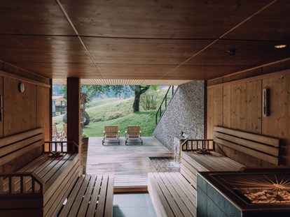 Wellnessurlaub - Finnische Sauna - Füssen - Sauna - Das Naturhotel Chesa Valisa****s