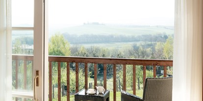 Wellnessurlaub - Langschläferfrühstück - Toskana - ADLER Spa Resort THERMAE - Blick aus dem Zimmer - ADLER Spa Resort THERMAE