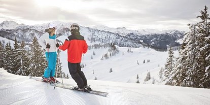 Wellnessurlaub - Skilift - Leogang Hütten - Vom Hotel AlpenSchlössl aus gehen Sie nur zwei Minuten zum Einstieg ins weitläufige Skigebiet "Snow Space Salzburg". - Hotel AlpenSchlössl