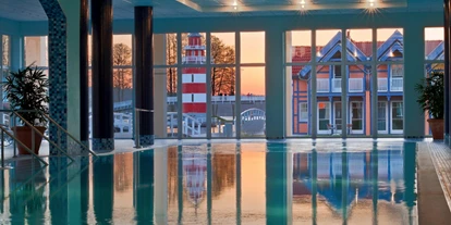 Wellnessurlaub - zustellbare Kinderbetten - Rüthnick - Pool - Precise Resort Hafendorf Rheinsberg