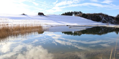 Wellnessurlaub - Fastenkuren - Deutschland - Der See bietet im Winter eine ganz besonders entspannende Atmosphäre. - Haubers Naturresort