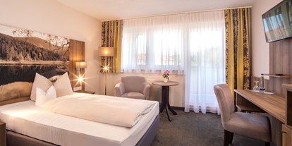 Wellnessurlaub - Bettgrößen: Doppelbett - Arnschwang - EZ Sonnengarten - Hotel Herzog Heinrich