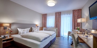 Wellnessurlaub - Bettgrößen: Doppelbett - Frauenau - DZ Ahorn - Hotel Herzog Heinrich