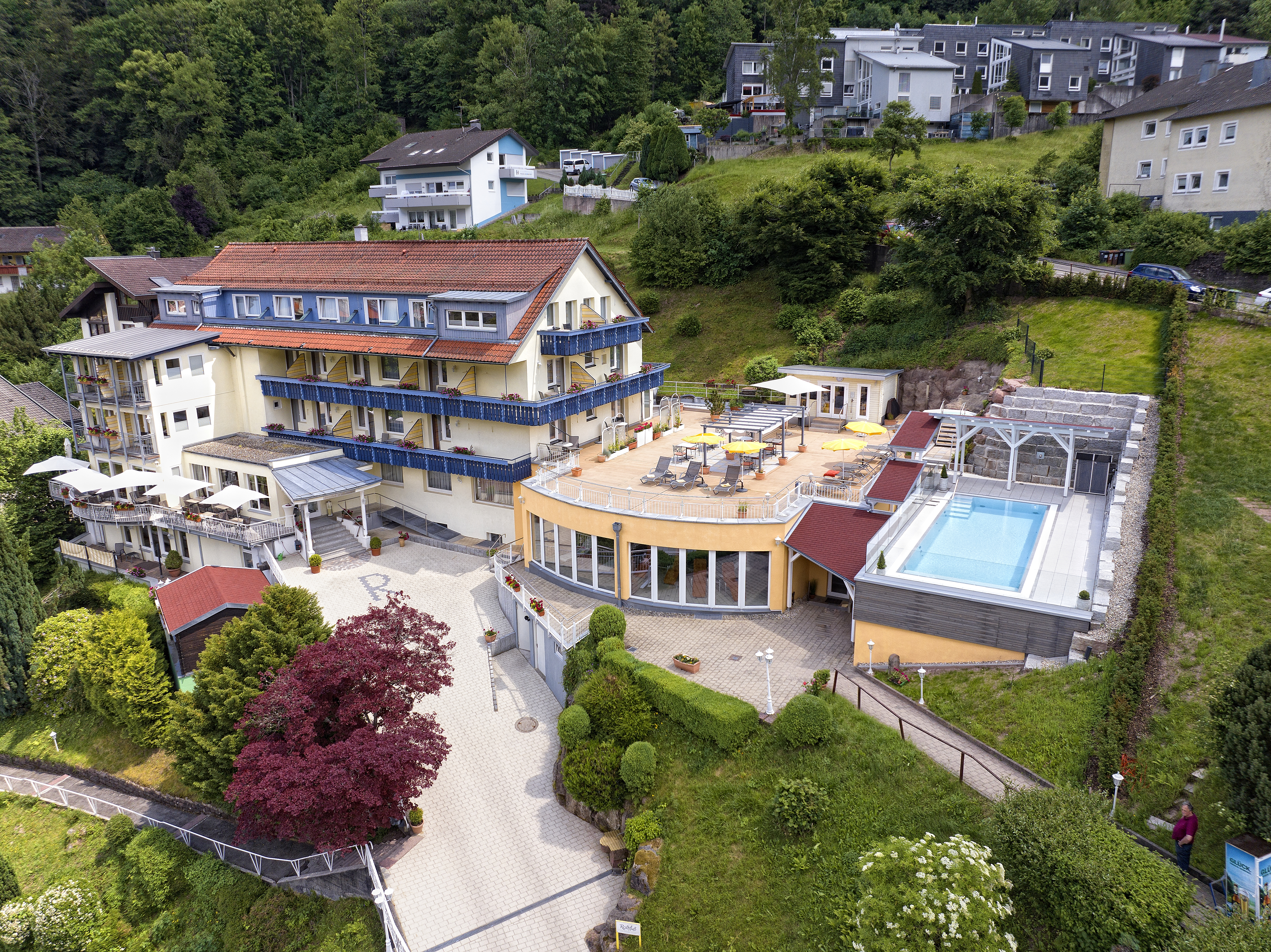 Wellnesshotel - Außenansicht Wellneshotel Rothfuß - Wellnesshotel Rothfuss 