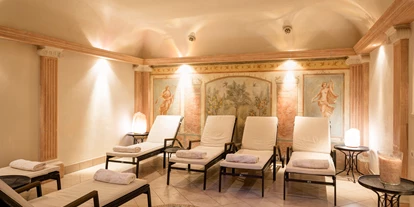 Wellnessurlaub - Shiatsu Massage - Völs am Schlern - Ruheraum - Hotel Castel Rundegg ****s