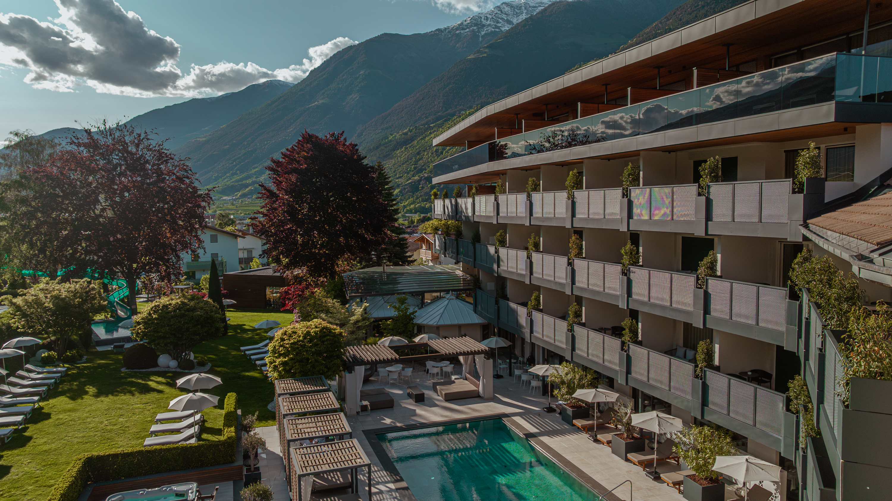 Wellnesshotel - Außenansicht - Hotel das Paradies