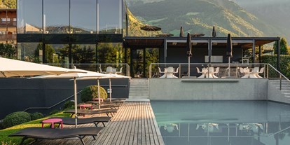 Wellnessurlaub - Pools: Außenpool beheizt - Dorf Tirol - Design Hotel Tyrol