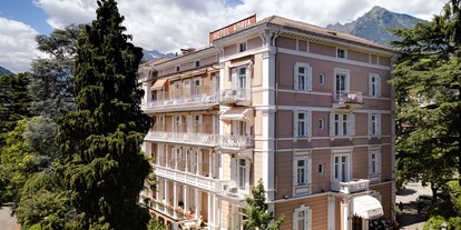 Wellnessurlaub - Klassifizierung: 4 Sterne - Commezzadura Val di Sole - Hotel Adria Meran Außenansicht - Hotel Adria