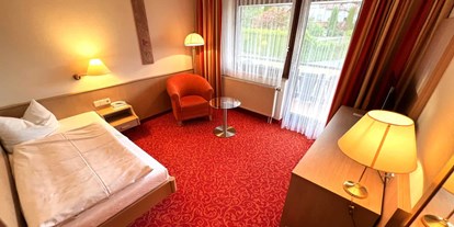 Wellnessurlaub - Bettgrößen: Doppelbett - Schwarzwald - Loßburg Einzelzimmer - Wellnesshotel Hohenrodt