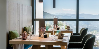 Wellnessurlaub - Umgebungsschwerpunkt: Stadt - Vals/Mühlbach - Restaurant  - Hotel Belvedere