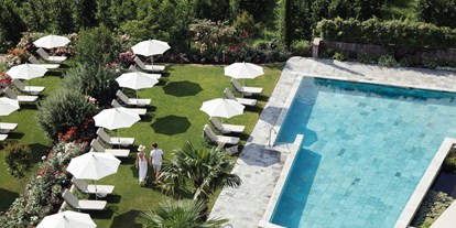 Wellnessurlaub - Paarmassage - Meran und Umgebung - Gartenpool - Hotel Giardino Marling