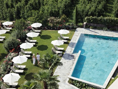 Wellnessurlaub - Pools: Innenpool - Völlan - Gartenpool - Hotel Giardino Marling