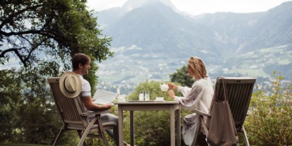 Wellnessurlaub - zustellbare Kinderbetten - Trentino-Südtirol - Garten - Hotel Giardino Marling