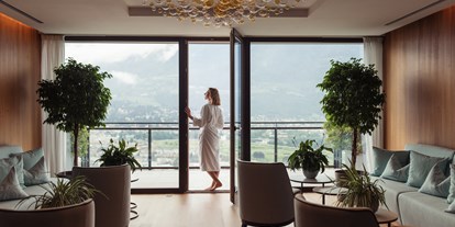 Wellnessurlaub - Thalasso-Therapie - Ruheräume mit Panoramablick - Hotel Giardino Marling