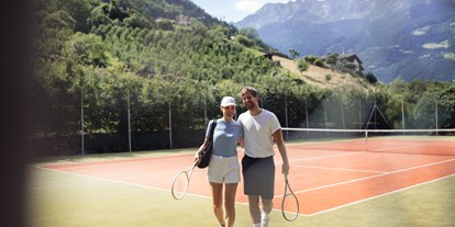 Wellnessurlaub - Bettgrößen: Doppelbett - Trentino-Südtirol - Tennis - Hotel Giardino Marling