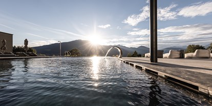Wellnessurlaub - Pools: Schwimmteich - Lana (Trentino-Südtirol) - Outdoor Pool beheizt - Santre dolomythic home