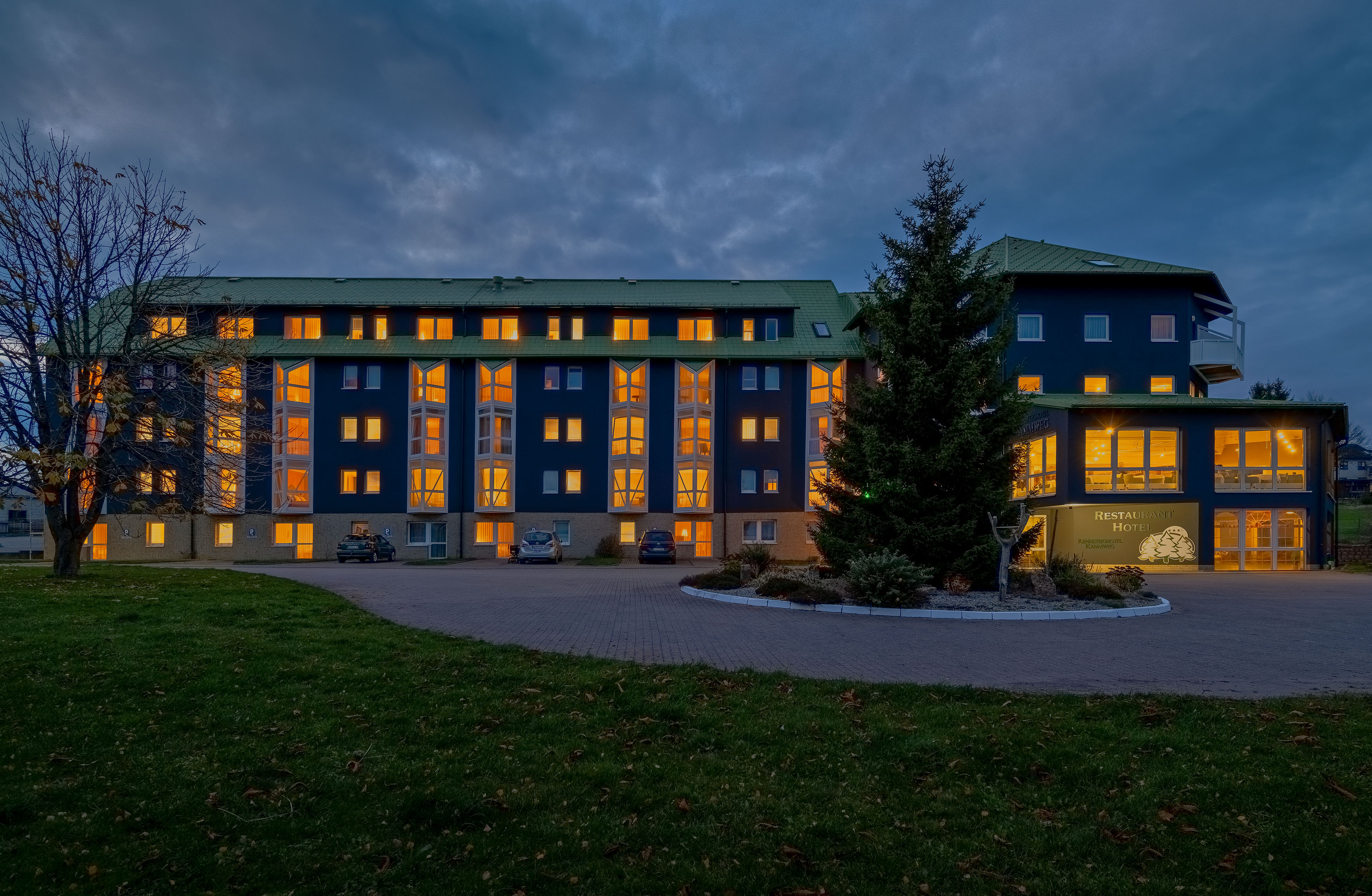 Wellnesshotel: Hotel am Abend - Hotel Kammweg am Rennsteig