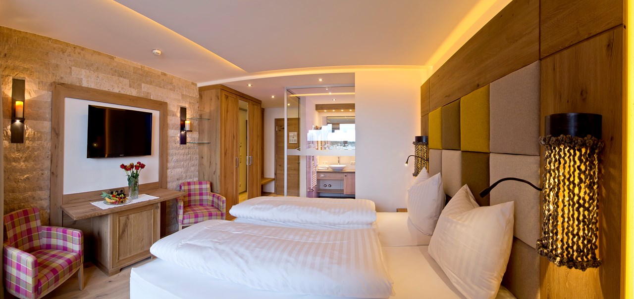 Sporthotel Ellmau Zimmerkategorien Doppelzimmer Kaiserspitz 25 m²