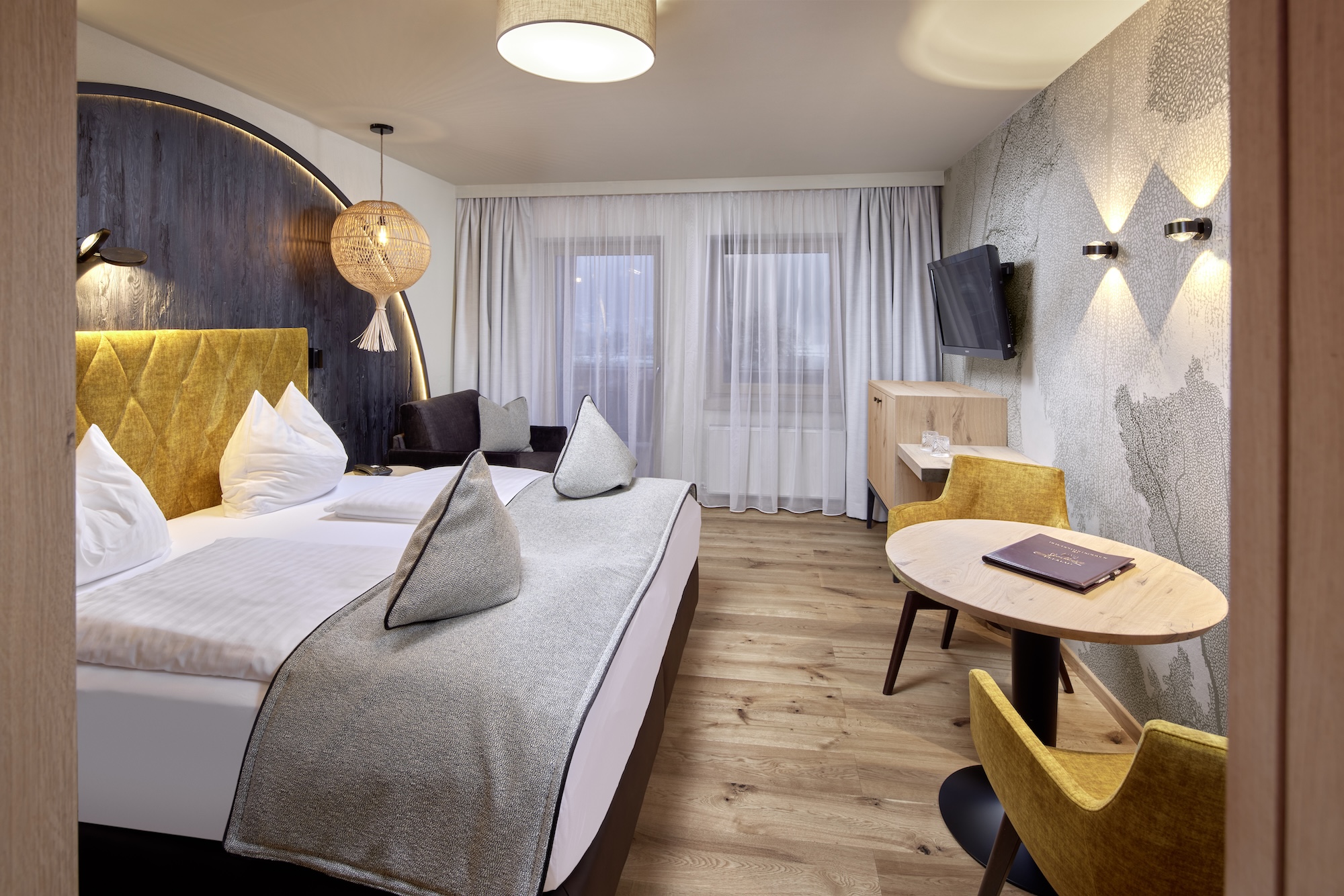 Wellnesshotel: Zimmeransicht - Sporthotel Ellmau