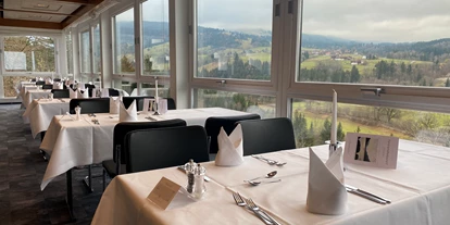 Wellnessurlaub - Biosauna - Isny im Allgäu - PanoramaRestaurant - AllgäuSternHotel