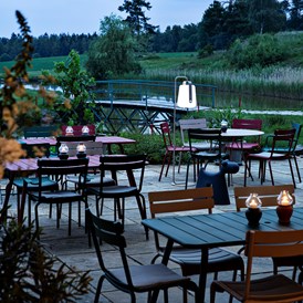 Wellnesshotel: Terrasse des Restaurant ©Inge Prader - Golfresort Haugschlag