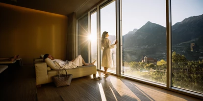 Wellnessurlaub - Dorf Tirol - Der Ausblick lädt ein zum Genießen.... - Hotel Hohenwart