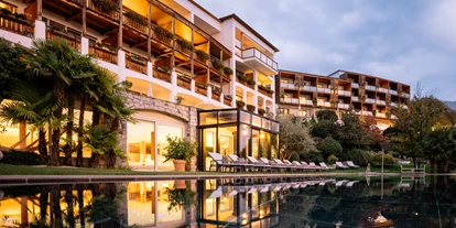 Wellnessurlaub - Dorf Tirol - Abendstimmung im Hohenwart - Hotel Hohenwart