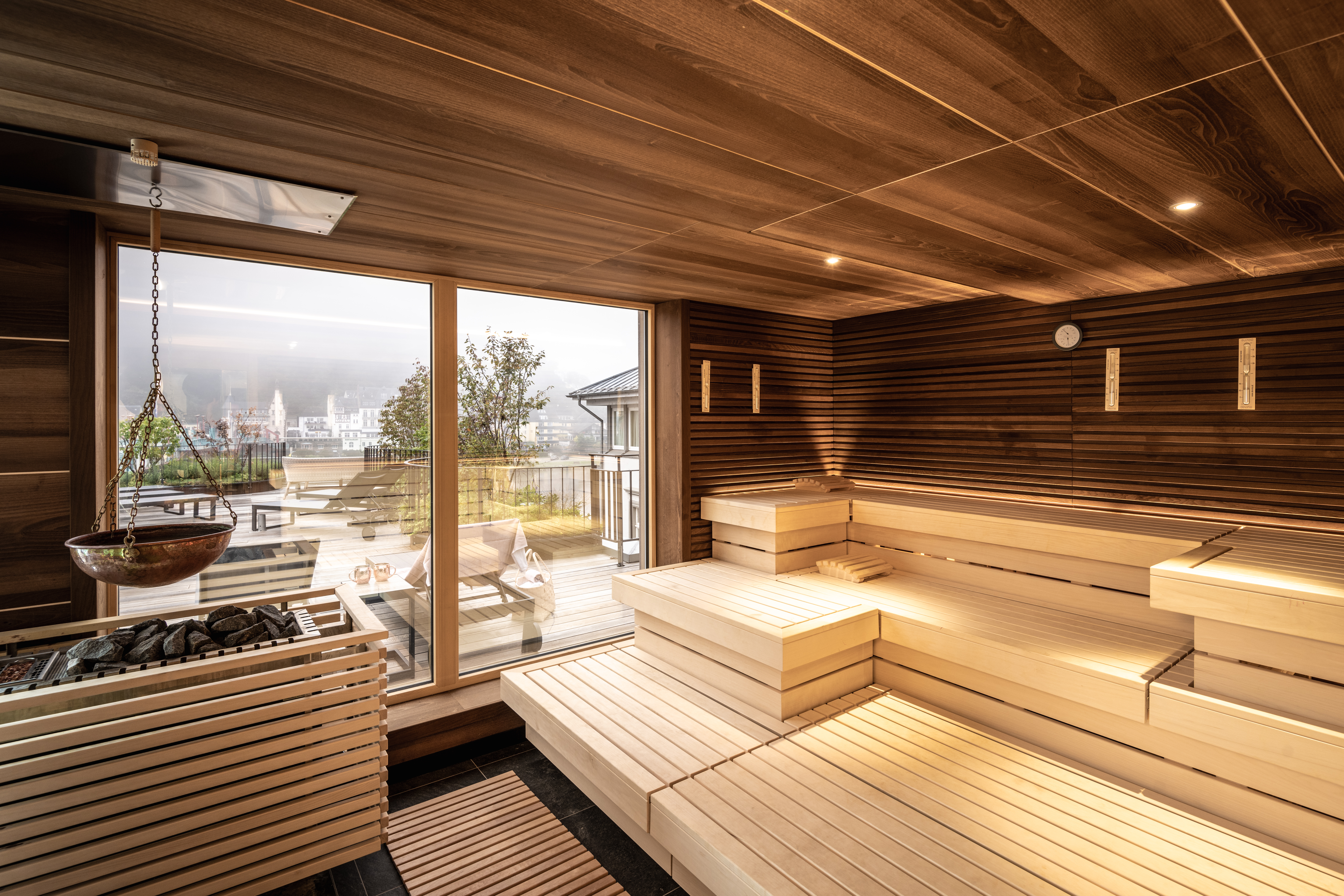 Moselschlösschen Spa & Resort Saunen und Bäder im Detail Biosauna