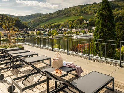 Wellnessurlaub - Kelberg - Dachterrasse Wellnessbereich - Moselschlösschen Spa & Resort