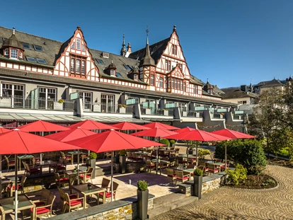 Wellnessurlaub - Kelberg - Restaurant Terrasse - Moselschlösschen Spa & Resort