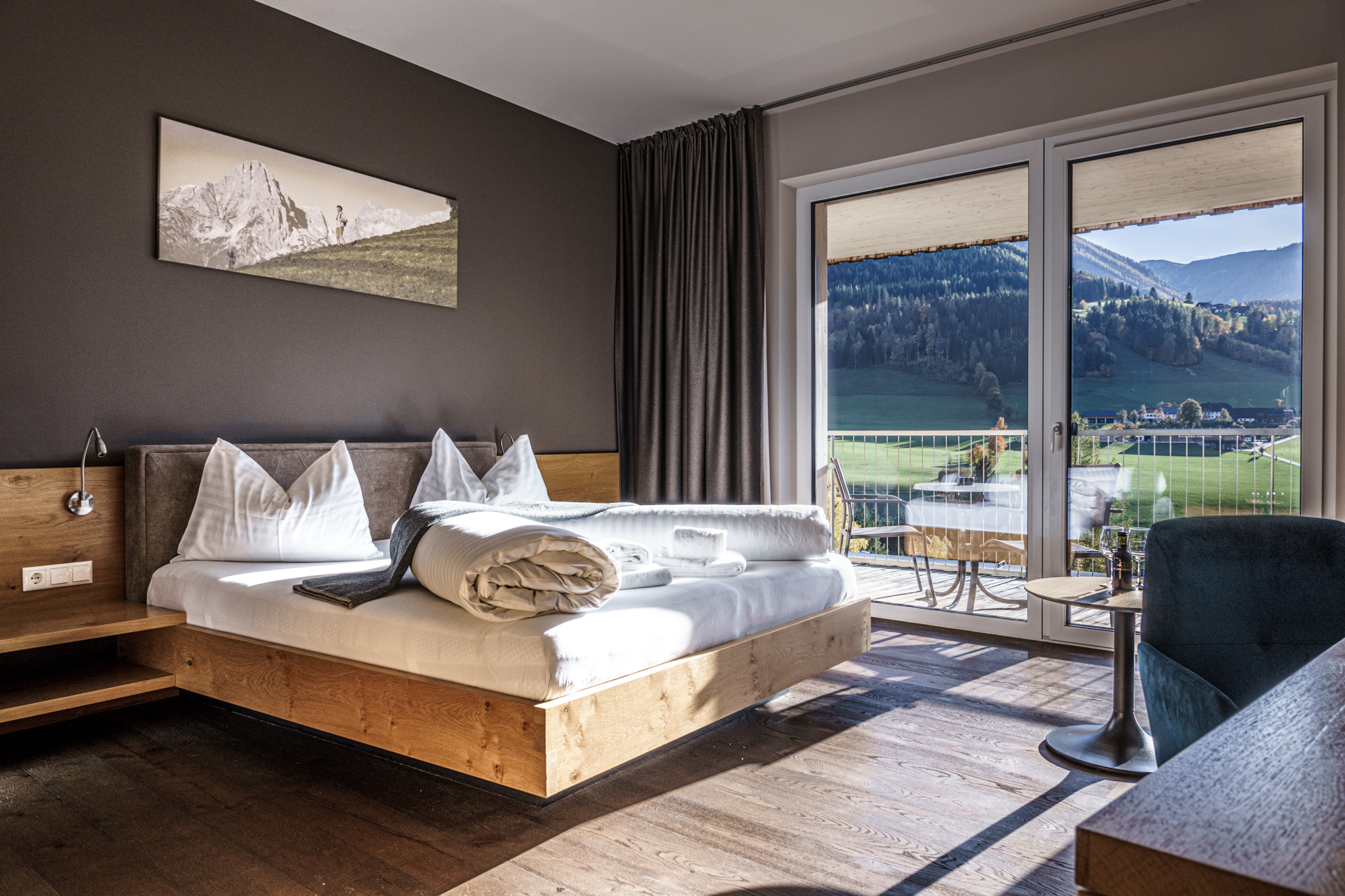 Landhotel Das Stocker Zimmerkategorien Panorama Doppelzimmer