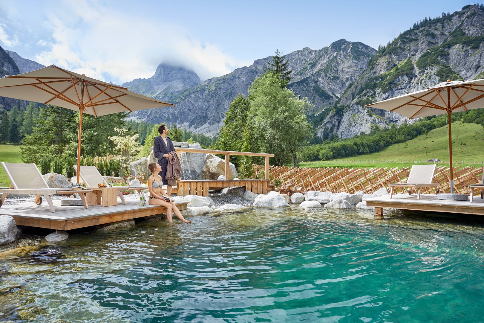 Wellnesshotel: Gramai Alm alpengenuss & natur spa - Wasser