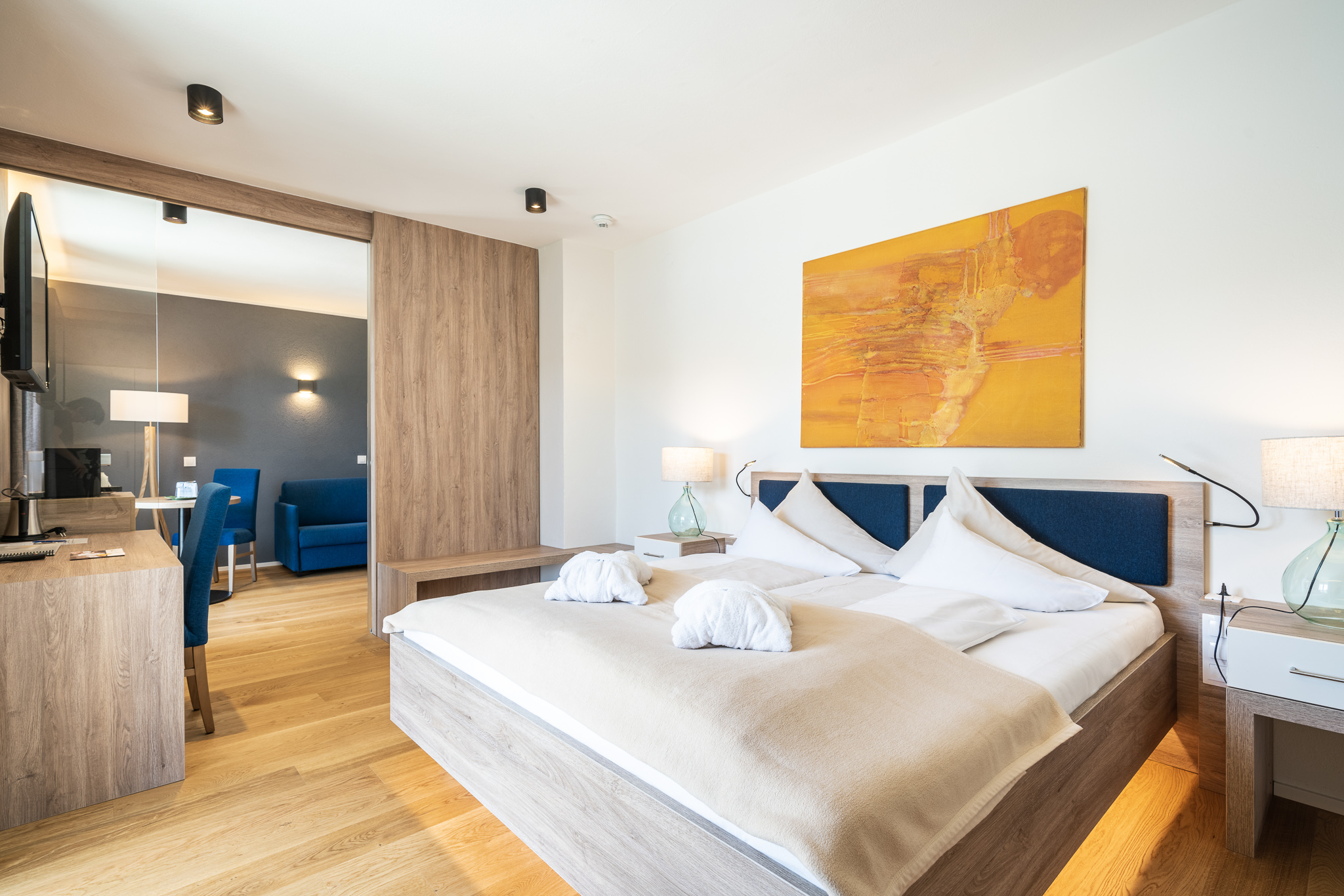 Villa Postillion am See Zimmerkategorien Suite Hochgosch mit XXL-Balkon