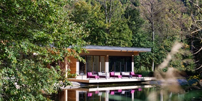 Wellnessurlaub - Restaurant - Lorenzenberg (Lavamünd) - Sauna Terasse - Vivea 4* Hotel Bad Eisenkappel